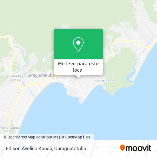 Edison Avelino Kanda mapa