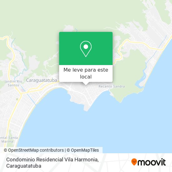 Condominio Residencial Vila Harmonia mapa