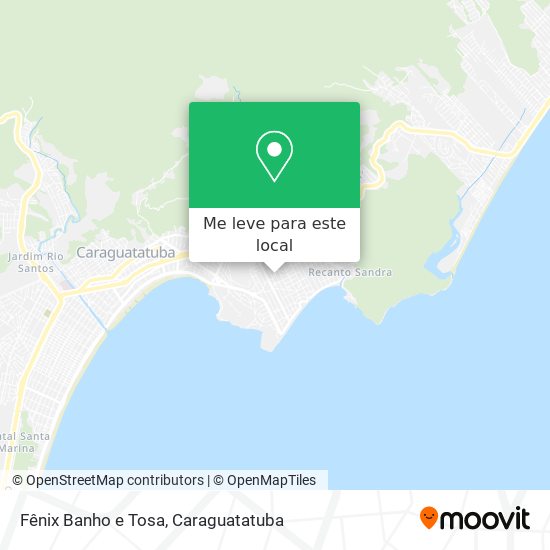 Fênix Banho e Tosa mapa