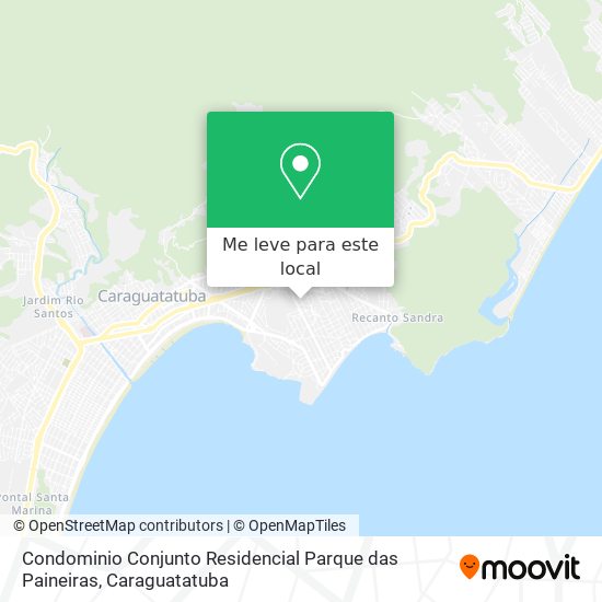 Condominio Conjunto Residencial Parque das Paineiras mapa