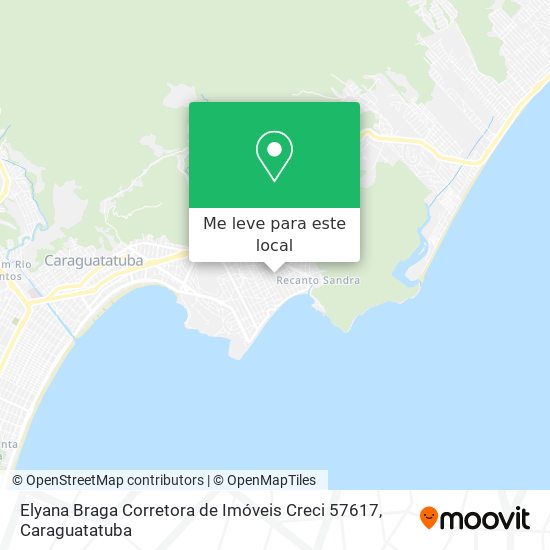 Elyana Braga Corretora de Imóveis Creci 57617 mapa