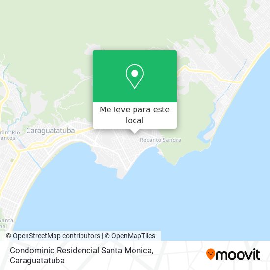 Condominio Residencial Santa Monica mapa