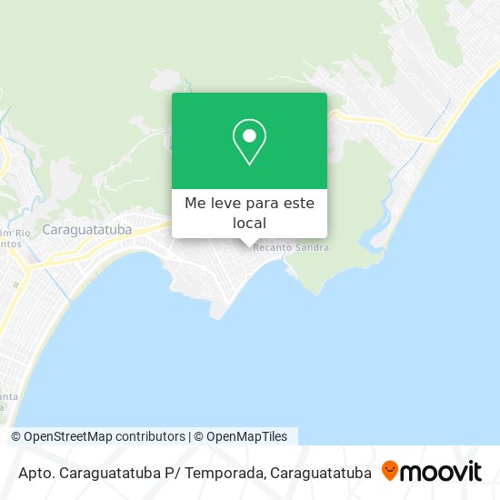 Apto. Caraguatatuba P/ Temporada mapa