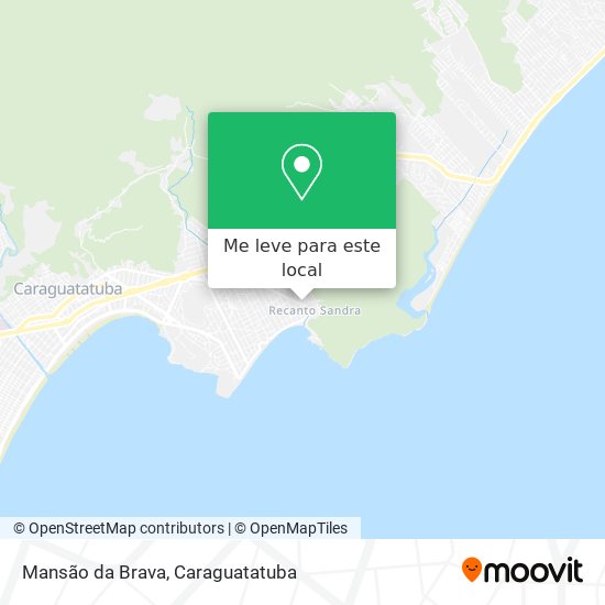 Mansão da Brava mapa