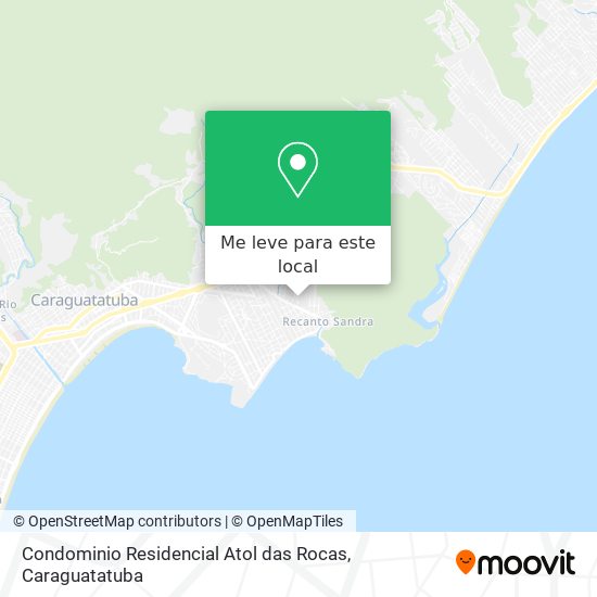 Condominio Residencial Atol das Rocas mapa
