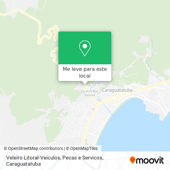 Veleiro Litoral-Veiculos, Pecas e Servicos mapa