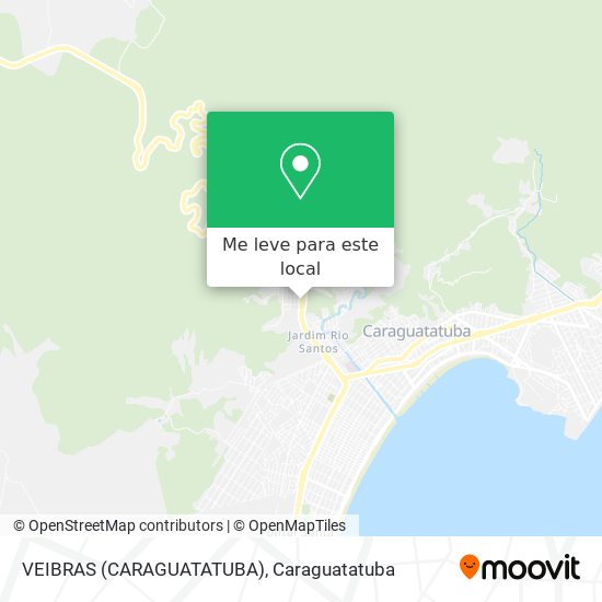 VEIBRAS (CARAGUATATUBA) mapa