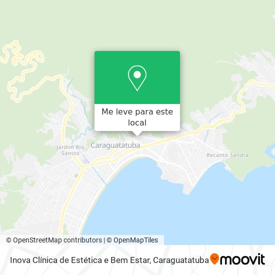 Inova Clínica de Estética e Bem Estar mapa