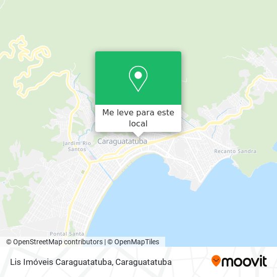 Lis Imóveis Caraguatatuba mapa