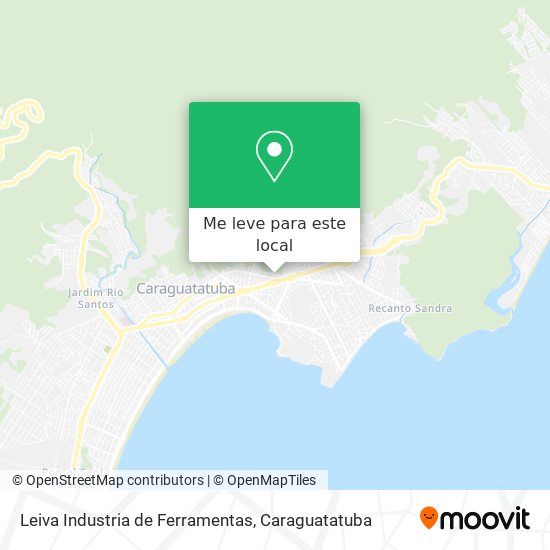 Leiva Industria de Ferramentas mapa