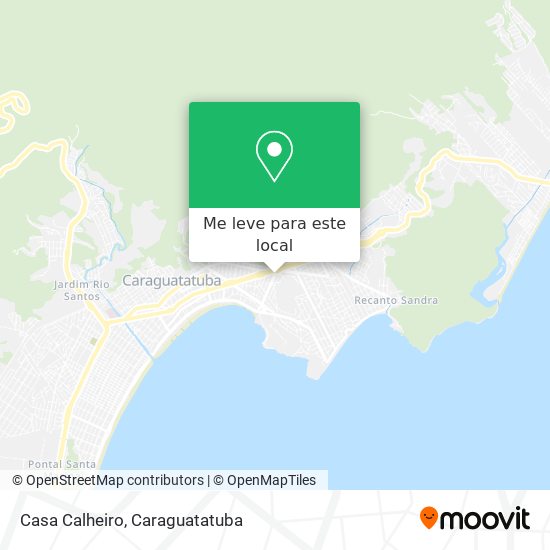 Casa Calheiro mapa