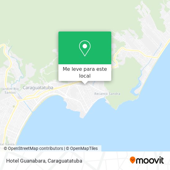 Hotel Guanabara mapa