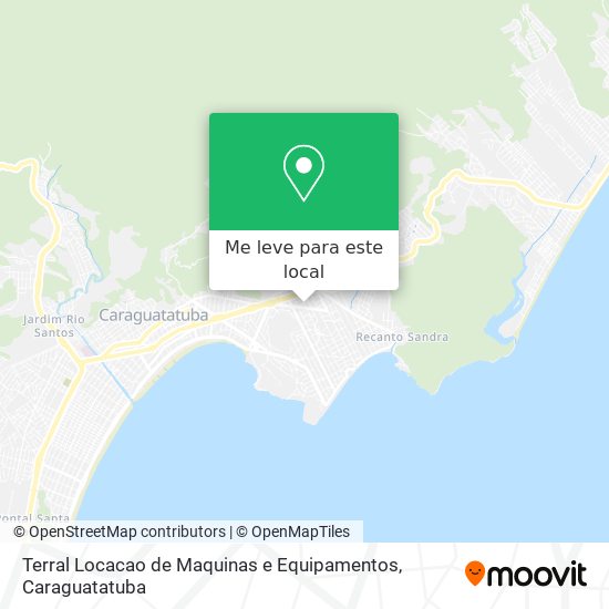 Terral Locacao de Maquinas e Equipamentos mapa