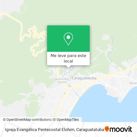 Igreja Evangélica Pentecostal Elohim mapa