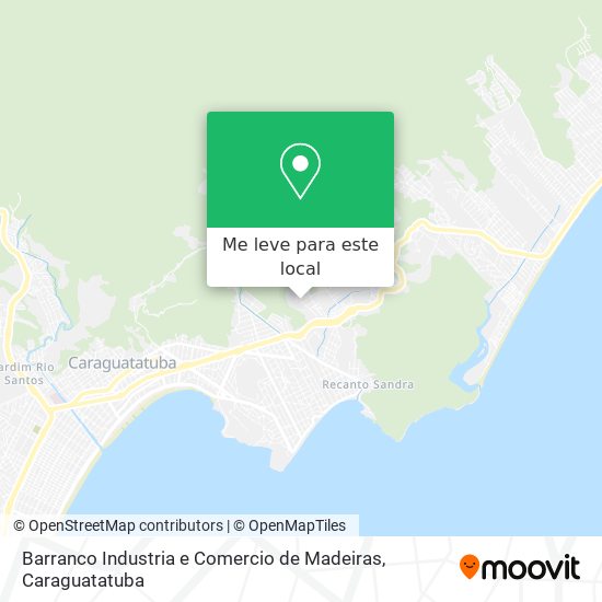 Barranco Industria e Comercio de Madeiras mapa