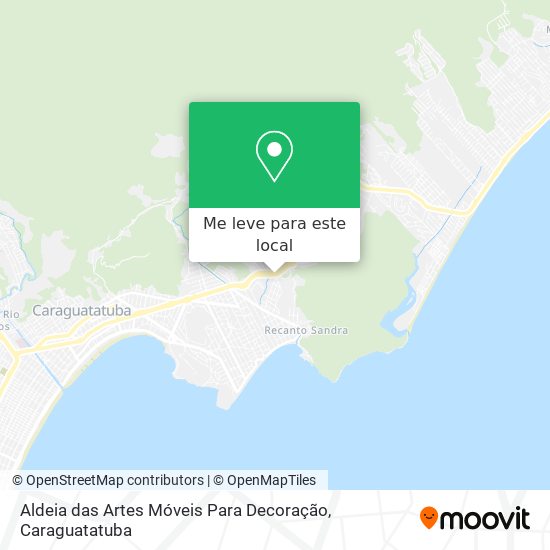 Aldeia das Artes Móveis Para Decoração mapa