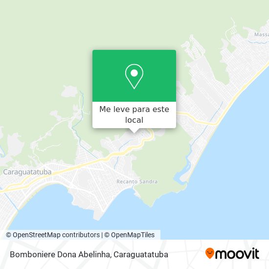 Bomboniere Dona Abelinha mapa