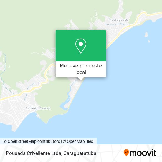 Pousada Crivellente Ltda mapa