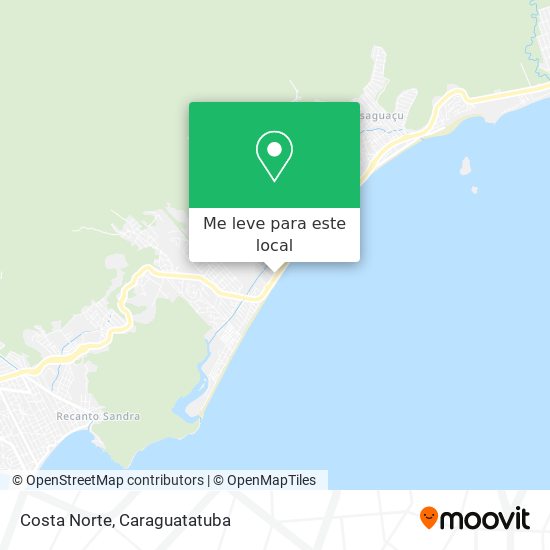 Costa Norte mapa