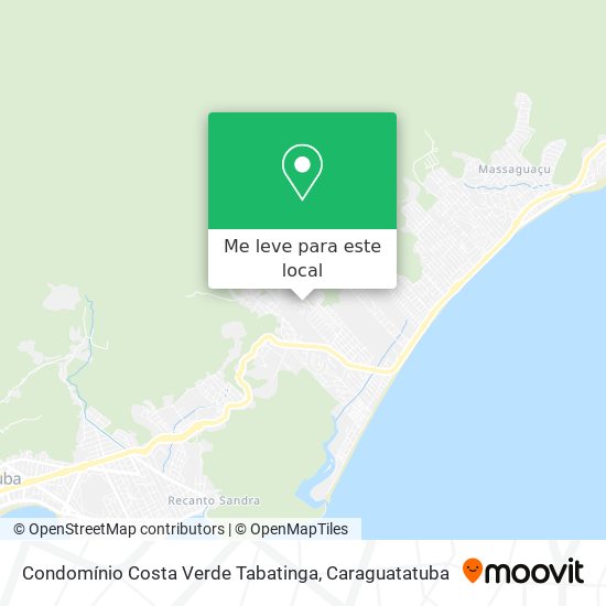 Condomínio Costa Verde Tabatinga mapa