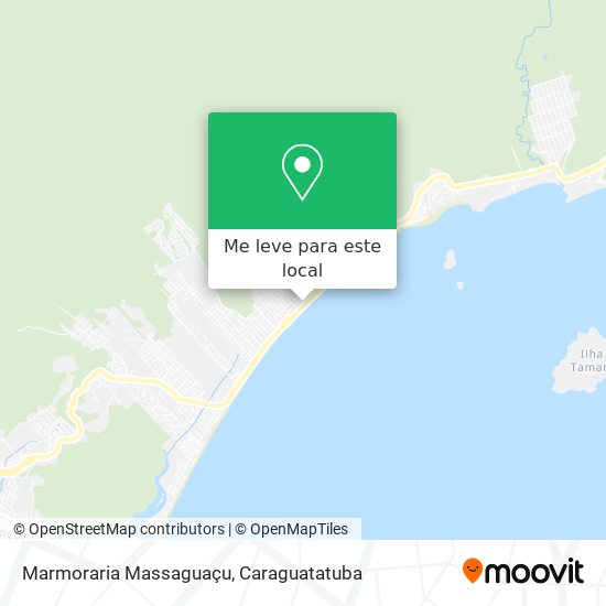 Marmoraria Massaguaçu mapa