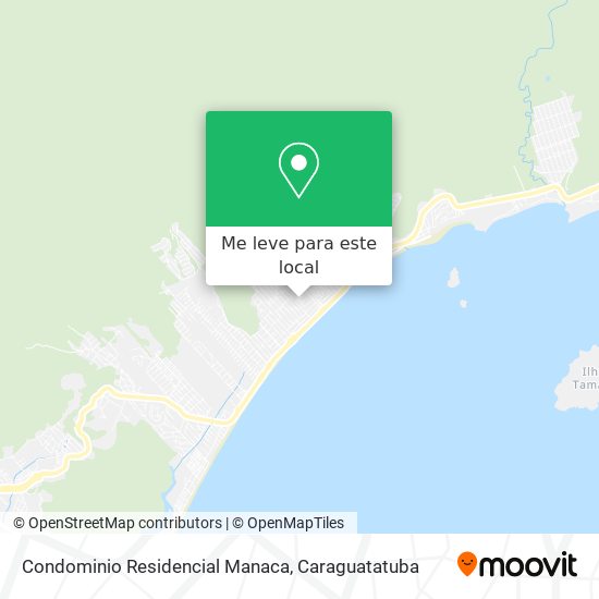 Condominio Residencial Manaca mapa