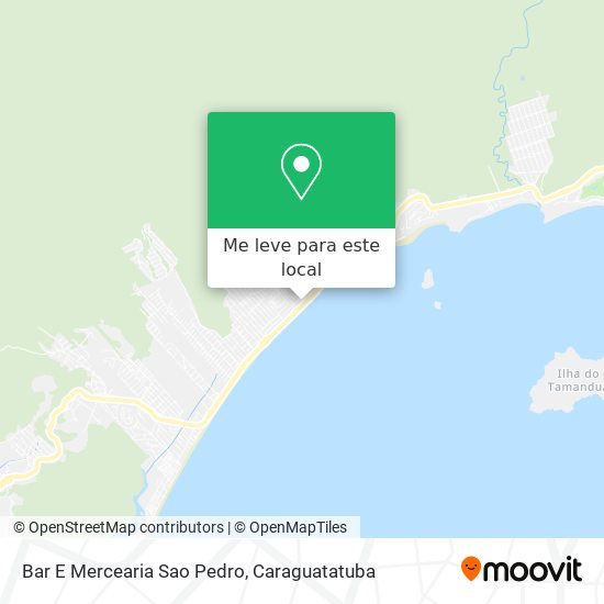Bar E Mercearia Sao Pedro mapa