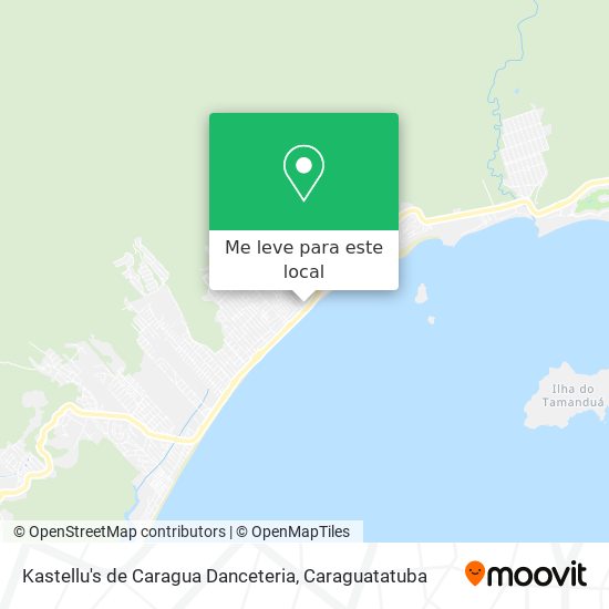 Kastellu's de Caragua Danceteria mapa