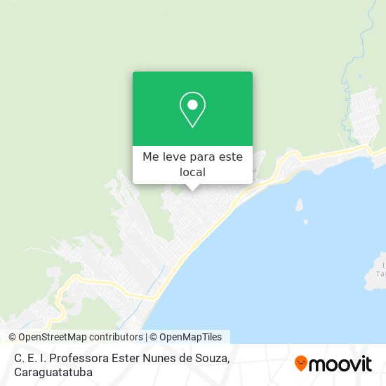 C. E. I. Professora Ester Nunes de Souza mapa
