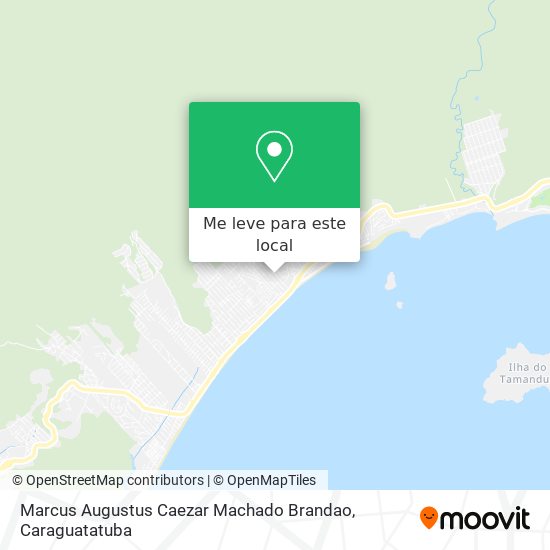 Marcus Augustus Caezar Machado Brandao mapa