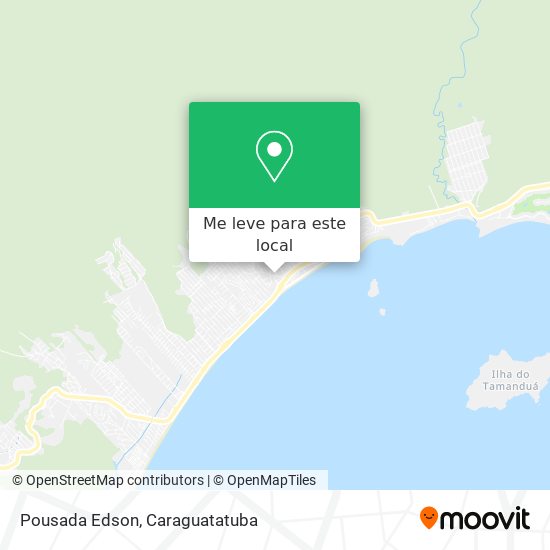 Pousada Edson mapa