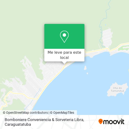 Bomboniere Conveniencia & Sorveteria Libra mapa