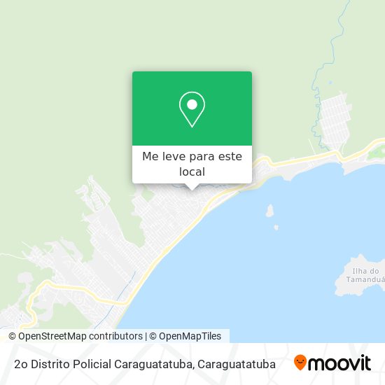 2o Distrito Policial Caraguatatuba mapa