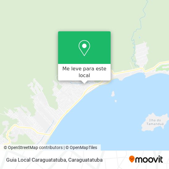 Guia Local Caraguatatuba mapa