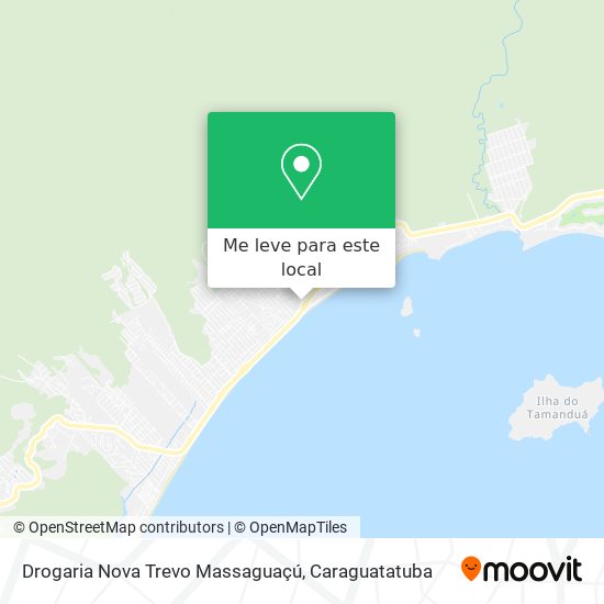 Drogaria Nova Trevo Massaguaçú mapa