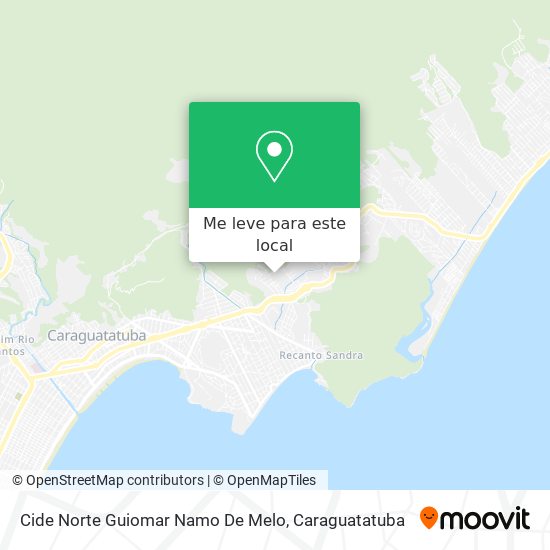 Cide Norte Guiomar Namo De Melo mapa