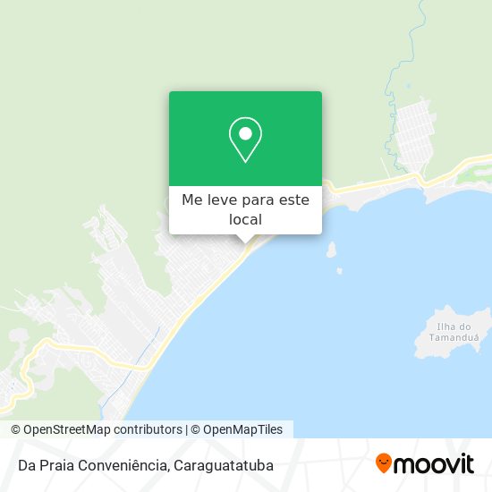 Da Praia Conveniência mapa