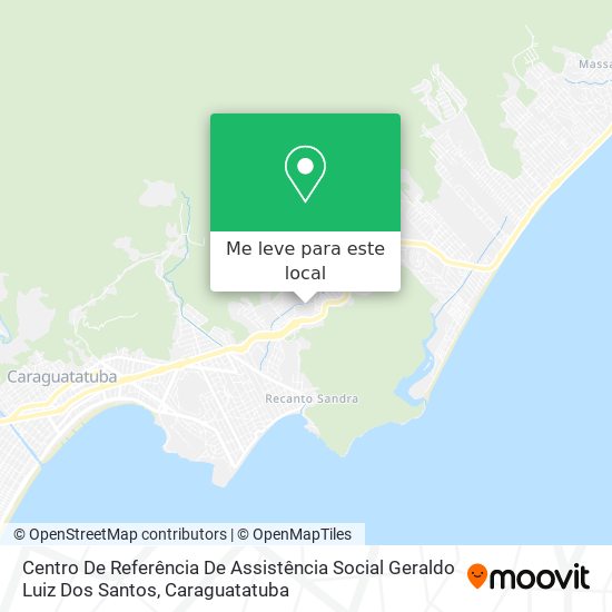 Centro De Referência De Assistência Social Geraldo  Luiz Dos Santos mapa