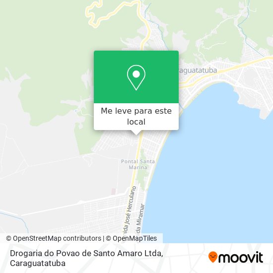 Drogaria do Povao de Santo Amaro Ltda mapa