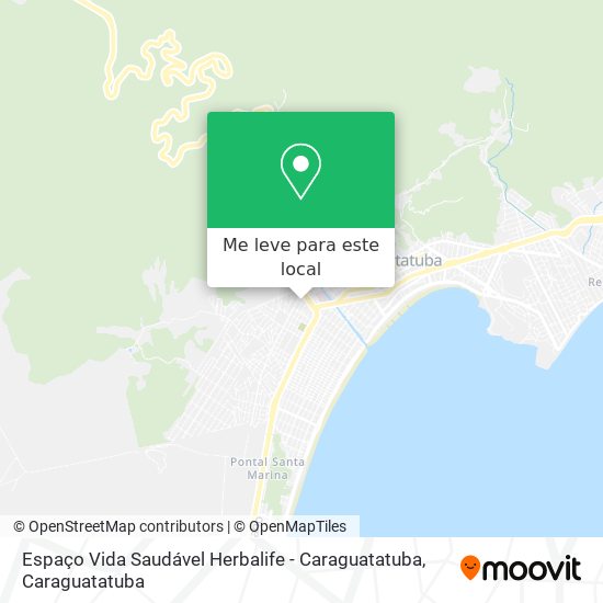 Espaço Vida Saudável Herbalife - Caraguatatuba mapa