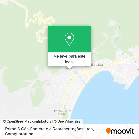 Primo S Gás Comércio e Representações Ltda mapa