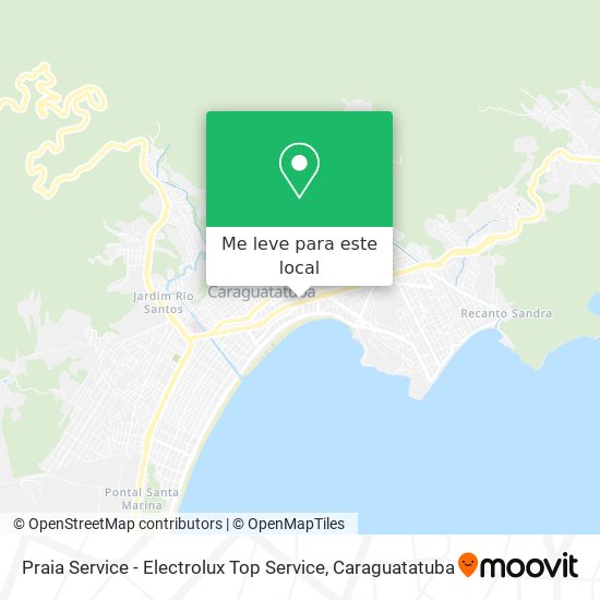 Praia Service - Electrolux Top Service mapa