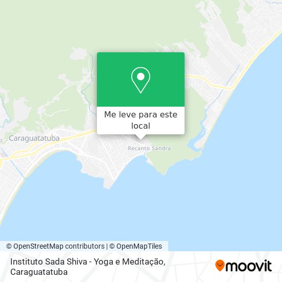 Instituto Sada Shiva - Yoga e Meditação mapa