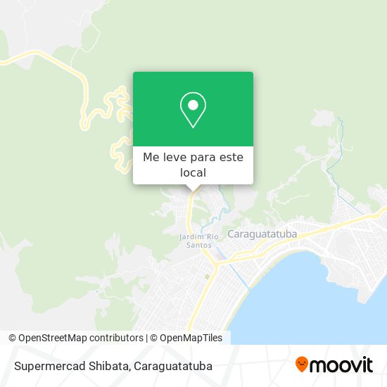 Supermercad Shibata mapa