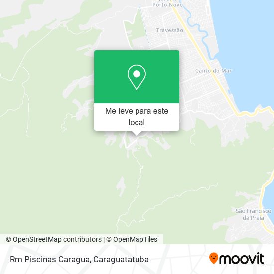 Rm Piscinas Caragua mapa