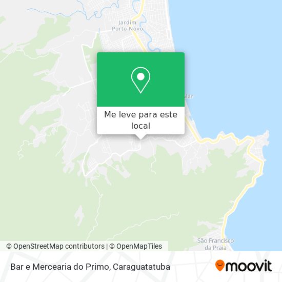 Bar e Mercearia do Primo mapa
