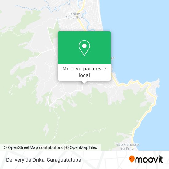 Delivery da Drika mapa