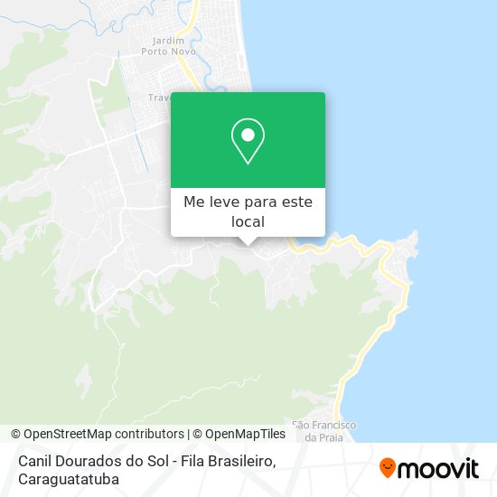 Canil Dourados do Sol - Fila Brasileiro mapa
