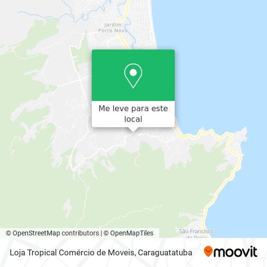 Loja Tropical Comércio de Moveis mapa