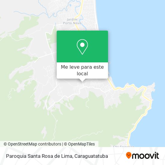 Paroquia Santa Rosa de Lima mapa